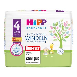 HiPP Extra Soft Diapers Size 4 Maxi (9-14 kg)