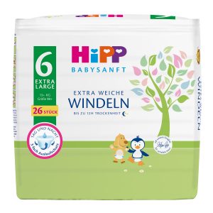 HiPP Extra Soft Diapers Size 6 XL (13+ kg)