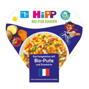 HiPP Children's Plate Garden Vegetables with Organic Turkey