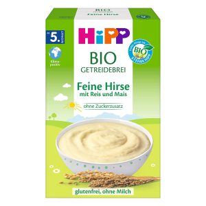 HiPP Organic Grain Porridge ÿ Fine Millet with Rice and Corn