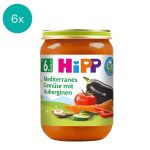 6x HiPP Mediterranean Vegetables with Aubergines