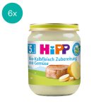 6x HiPP Organic Veal Preparation with Vegetables
