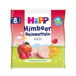 HiPP Organic Snack Raspberry Rice Cakes