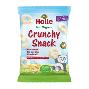 Holle Organic Crunchy Snack Rice Lentils